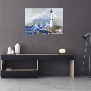 Obraz maľby majáku (90x60 cm)