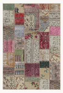 Umývateľný koberec's nízkym vlasom Patchwork