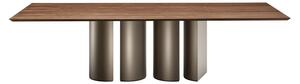 PLAI stôl s drevenou doskou - 200x106x75cm