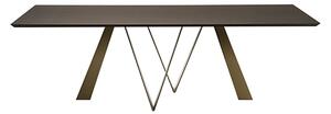 NOA stôl s drevenou doskou