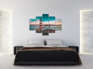 Obraz- Golden Gate, San Francisco (150x105 cm)