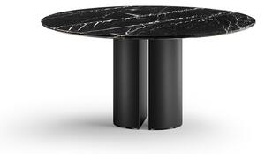 DORA stôl s mramorovou doskou - Ø130x75cm