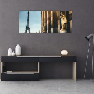 Obraz z Trocaderského námestia, Paríž (120x50 cm)