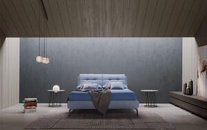Tecum Quadro posteľ - úložný priestor s roštom , 180x200cm , Koža