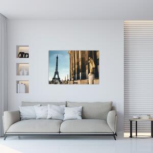 Obraz z Trocaderského námestia, Paríž (90x60 cm)