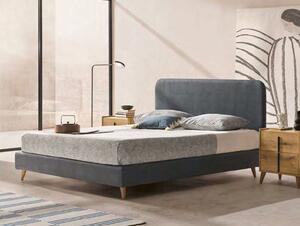 Oasis posteľ - RINO , 120x200cm , Drevo biela