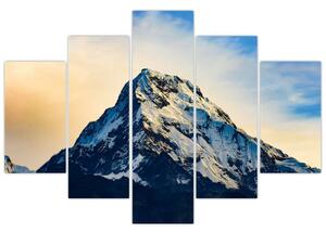 Obraz zasnežených hôr, Nepál (150x105 cm)