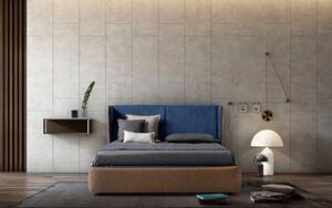 Relax posteľ - Látka , 160x200cm , úložný priestor s roštom