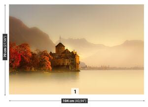 Fototapeta Vliesová Montreux hrad 104x70 cm
