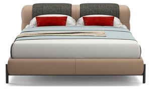 Futon posteľ - Látka , úložný priestor s roštom , 140x200cm