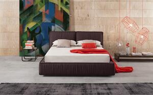 Easy posteľ - Látka , úložný priestor s roštom , 90x200cm