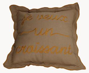 Bavlnený vankúš Croissant