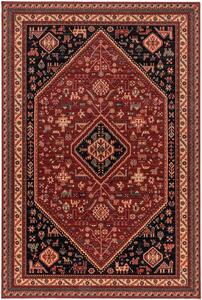 NAPOLEON čierno-červený koberec - 135x200cm