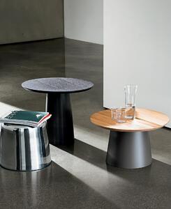 TOTEM konferenčný stolík - priemer 100cm v.38cm , mrazené matné sklo v rôznych farbách