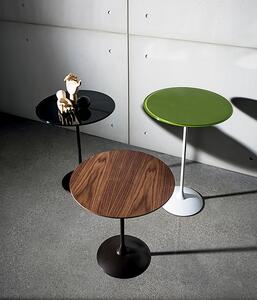 TULIP kávový stolík - Ø48x56cm , Drevená dýha