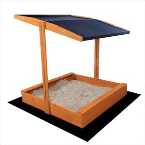 Profitent Impregnované pieskovisko so strieškou 120x120cm MODRÉ