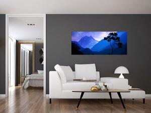 Obraz - Nočné nebo v Nepále (120x50 cm)