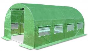 Profitent Záhradný fóliovník 2.5x4 s UV filtrom ZELENÝ - 4 Segmentový