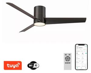 Immax NEO 07135-B-LED Stropný ventilátor FRESH 18W/230V Wi-Fi Tuya čierna +DO
