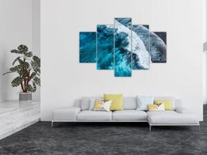 Obraz - Vlny na mori (150x105 cm)