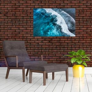 Obraz - Vlny na mori (90x60 cm)