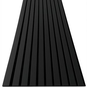 Profitent 3D lamelový panel 255x46cm SLIM - čierna