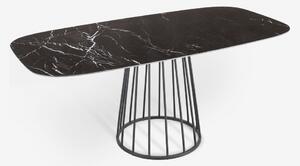 Barrel net keramický jedálenský stôl - 140 x 80 cm