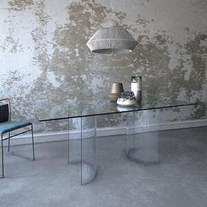 Giotto sklenený jedálenský stôl