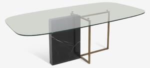 Arizona sklenený jedálenský stôl - 160 x 85 cm