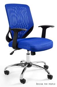 MOBI stolička - modrá látka