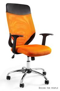 MOBI PLUS stolička - oranžová látka