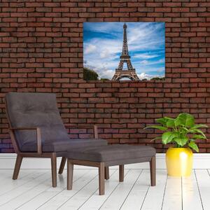 Obraz - Eiffelova veža (70x50 cm)