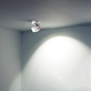 Stropné svietidlo LED Puk Maxx Move, biely chróm