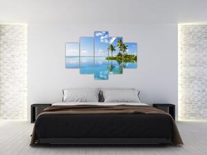 Obraz - Tropický ostrov (150x105 cm)