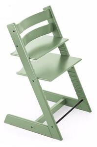 Stokke Rastúca stolička Tripp Trapp Beech: Moss Green