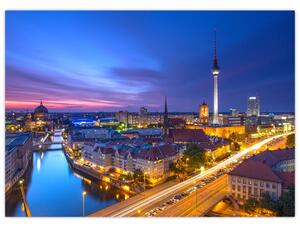 Obraz - Modré nebo nad Berlínom (70x50 cm)