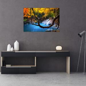 Obraz - Vodopády v Ázii (90x60 cm)