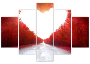Obraz - Cesta k láske (150x105 cm)