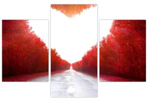 Obraz - Cesta k láske (90x60 cm)