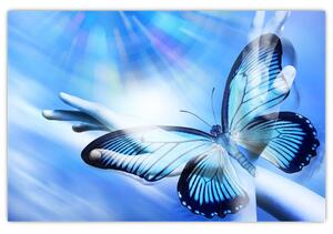 Obraz - Motýľ, symbol nádeje (90x60 cm)