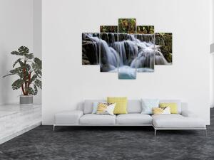 Obraz - Kaskády vodopádov (150x105 cm)
