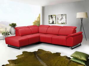 ROHOVÁ SEDACIA SÚPRAVA, textil, červená Livetastic - Online Only obývacie izby, Online Only