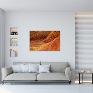 Obraz - Červený piesok (90x60 cm)