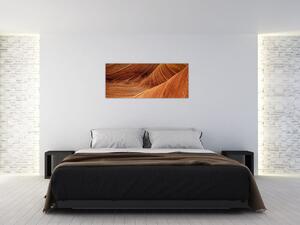 Obraz - Červený piesok (120x50 cm)