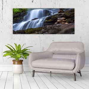 Obraz vodopádu (120x50 cm)