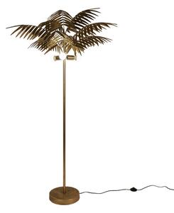 Zlatá stojacia lampa kov PALMA 193 cm
