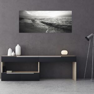 Obraz - Na brehu mora (120x50 cm)