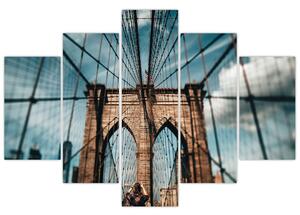 Obraz - Brooklynský most (150x105 cm)