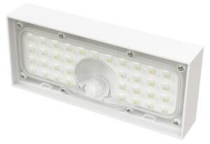 Solárna lampa EMOS LED BRIXO s detektorom pohybu, pre dom/záhradu, dosah senzora 7 m/120°, 2 režimy svietenia, 900 lm, neutrálna biela, biela, ZG165S