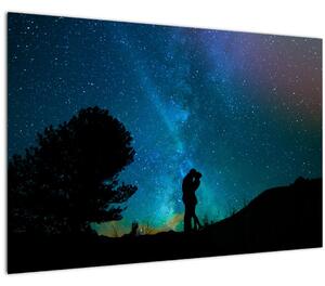Obraz - Stretnutie pod hviezdami (90x60 cm)